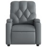 Fauteuil inclinable Gris Similicuir 