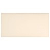 Panneaux muraux 12 pcs Crème 60x30 cm Velours 2,16 m² 