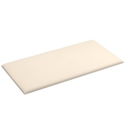 Panneaux muraux 12 pcs Crème 60x30 cm Velours 2,16 m² 