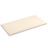 Panneaux muraux 12 pcs Crème 60x30 cm Velours 2,16 m² 