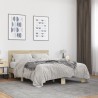 Cadre de lit sans matelas chêne sonoma 120x190 cm 