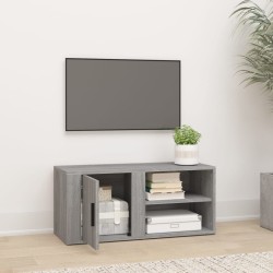 Meuble TV Sonoma gris 80x31,5x36 cm Bois d'ingénierie 