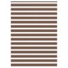 Store zèbre marron 165x200cm largeur du tissu 160,9cm polyester 