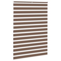 Store zèbre marron 165x200cm largeur du tissu 160,9cm polyester 