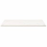 Dessus de bureau blanc 100x50x2,5 cm bois massif de pin 