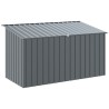 Niche pour chien avec toit anthracite acier galvanisé 