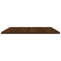 Étagères murales 4 pcs chêne marron 80x50x1,5cm bois ingénierie 