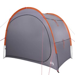 Tente de rangement gris et orange imperméable 