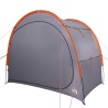 Tente de rangement gris et orange imperméable 