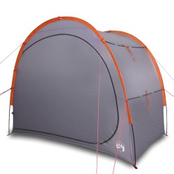 Tente de rangement gris et orange imperméable 