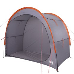 Tente de rangement gris et orange imperméable 
