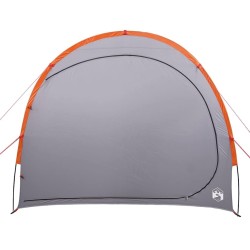 Tente de rangement gris et orange imperméable 