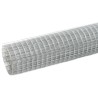 Grillage pour volière acier galvanisé 10x1,5 m argenté 