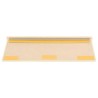 Tapis d'escalier autocollants 15 pcs 65x21x4 cm Beige clair 