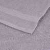 Serviettes de bain 4 pcs gris 100x150 cm 360 g/m² 100% coton 