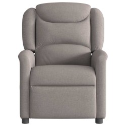 Fauteuil inclinable Taupe Tissu 