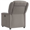 Fauteuil inclinable Taupe Tissu 