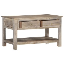 Table basse 82x52x47 cm Bois de manguier massif  