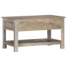 Table basse 82x52x47 cm Bois de manguier massif  