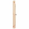 Portes de cuisine d'extérieur 2pcs 50x9x82cm bois de pin massif 