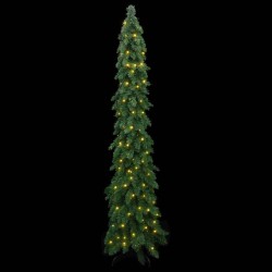 Arbre de Noël artificiel pré-éclairé avec 100 LED 180 cm 