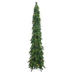 Arbre de Noël artificiel pré-éclairé avec 100 LED 180 cm 