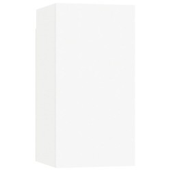 Ensemble de meubles TV 6 pcs Blanc Bois d'ingénierie 