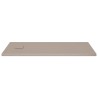 Receveur de douche SMC Marron 120x70 cm 
