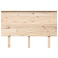 Tête de lit 124x6x82,5 cm Bois massif de pin 