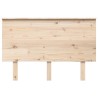 Tête de lit 124x6x82,5 cm Bois massif de pin 