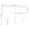 Tête de lit 124x6x82,5 cm Bois massif de pin 