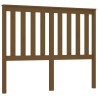 Tête de lit Marron miel 146x6x101 cm Bois massif de pin 
