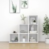 Ensemble de meubles TV 3 pcs Blanc Bois d'ingénierie 