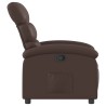Fauteuil inclinable Marron Similicuir 