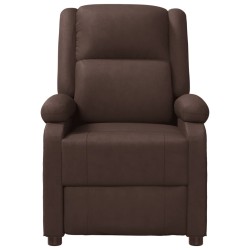 Fauteuil inclinable Marron Similicuir 
