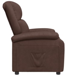 Fauteuil inclinable Marron Similicuir 