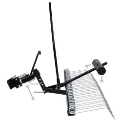 Scarificateur pour tondeuse autoportée 120 cm 