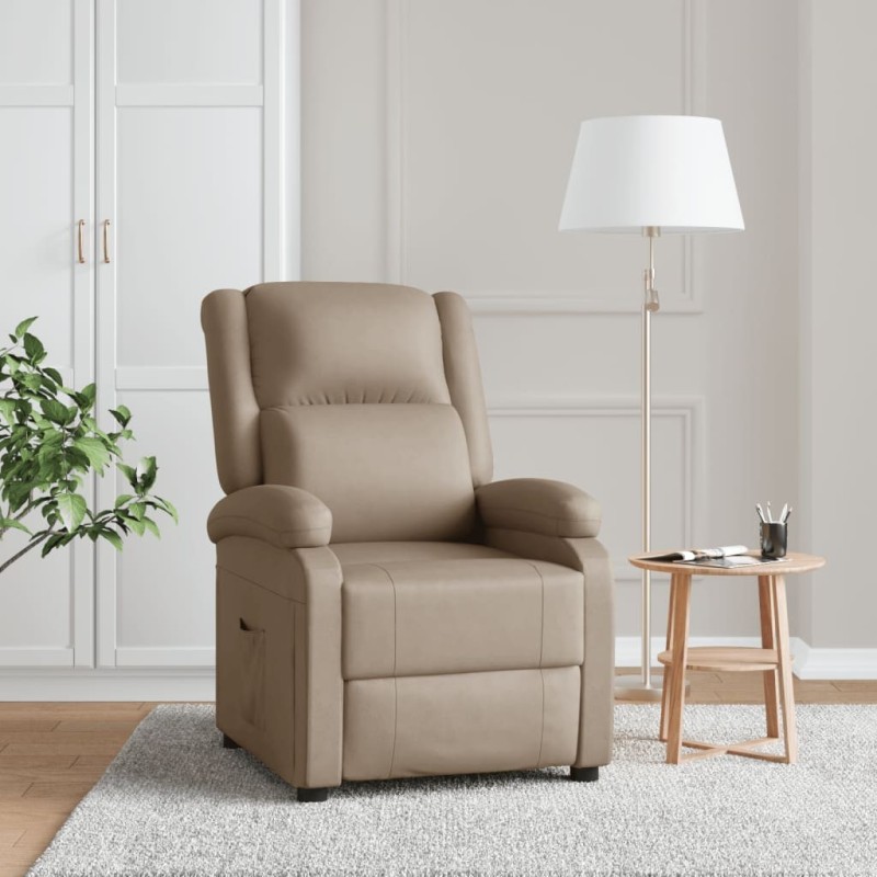 Fauteuil inclinable Cappuccino Similicuir 