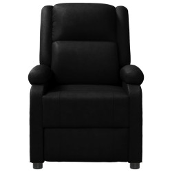 Fauteuil inclinable Noir Similicuir 