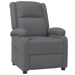 Fauteuil inclinable Gris Similicuir 