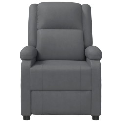 Fauteuil inclinable Gris Similicuir 