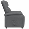 Fauteuil inclinable Gris Similicuir 