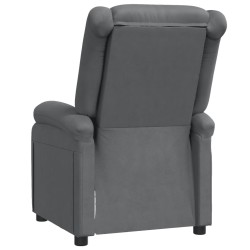 Fauteuil inclinable Gris Similicuir 