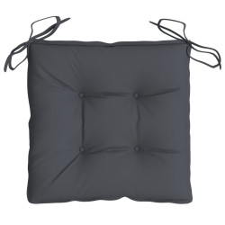 Coussins de chaise lot de 6 anthracite 50x50x7 cm tissu oxford 