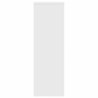 Supports pour plantes 2 pcs blanc 33x33x100cm bois d'ingénierie 