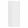 Supports pour plantes 2 pcs blanc 33x33x100cm bois d'ingénierie 