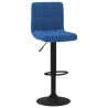 Tabouret de bar Bleu Velours 