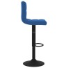 Tabouret de bar Bleu Velours 