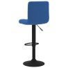 Tabouret de bar Bleu Velours 