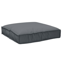 Set de coussins de palette 2 pièces Anthracite en tissu Oxford 